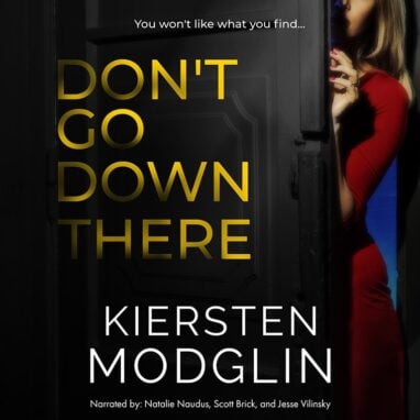 DON'T GO DOWN THERE audiobook cover