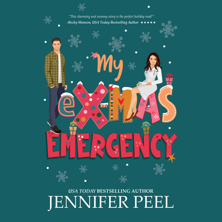 Must-listen Audiobooks for the Holidays - cover image of My eX-Mas Emergency by Jennifer Peel
