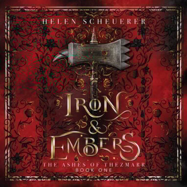 IRON & EMBERS audiobook cover