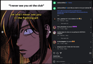Instagram post by WEBTOON promoting the 'A Practical Guide to Evil' web series