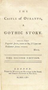 The Castle of Otranto interior title page