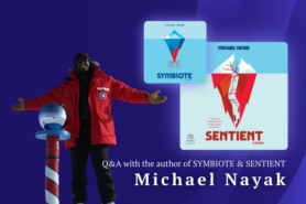 Q&A with Michel Nayak, author of SYMBIOTE and SENTIENT