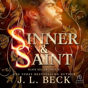 SINNER & SAINT by J.L. Beck audiobook cover